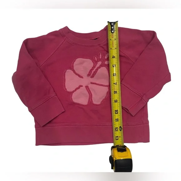 Mini Boden Baby Girl Sweater Pink Flowers 18-24 Month - Picture 2 of 5